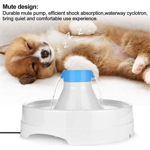 3L Automatic Cat Water Fountain Dog Drinking Bowl Drinker Pet Feeder Filters Intelligent Sensor Super Quiet Kitten Supplies
