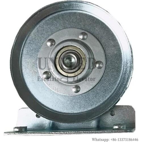 Elevator Wire Rope Roller OD90mm W11mm Bearing 6200