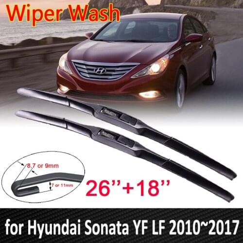 Car Wiper Blade for Hyundai Sonata YF LF 2010~2017 Car Wiper Blade Windscreen Windshield Wipers Car Accessories 2011 2012 2013