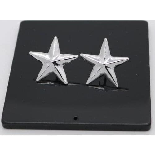 Stylish Star Collar Pin Male Mens Jewelry Shirt Collar Brooch Pin Ornaments