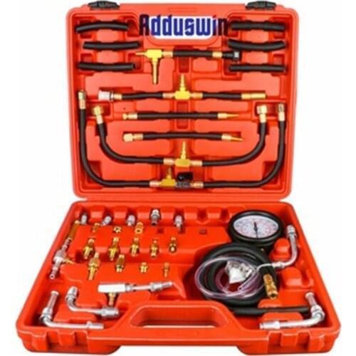 TU-443 Deluxe Manometer Fuel Injection Pressure Tester Gauge Kit system 0-140 psi free shipping