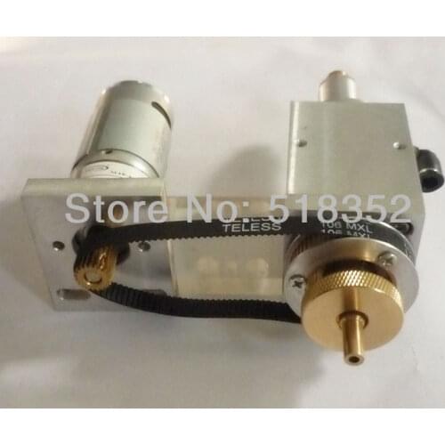 Rotating Assembly Set for Jinma EDM Drilling Machine, including DC Geared Motor Drive, Belt, Isolator Plate