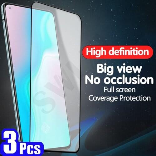 3/5Pcs full cover tempered glass for Realme C1 C11 C12 C15 C17 C2 C2S C20 C20A C21 C25 C3 protective film phone screen protector