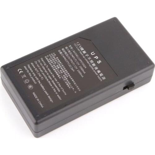 12V2A 22.2W UPS Uninterrupted Backup Power Supply Mini Battery For Camera Router