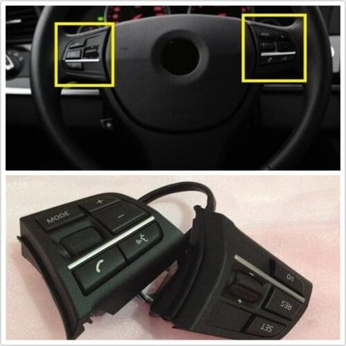 Audio Cruise Steering Wheel Control Switch For BMW 5 7 F07 F10 F11 F01 F02