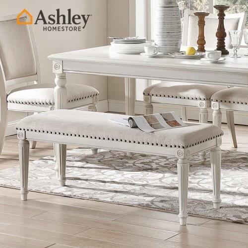 American contracted solid wood bench light luxury bedroom bed end stool soft replacement shoes stool bar stool