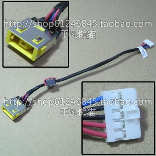 Free shipping Brand new original For Lenovo G500S G505S For Lenovo power supply interface with line VILG1 long line