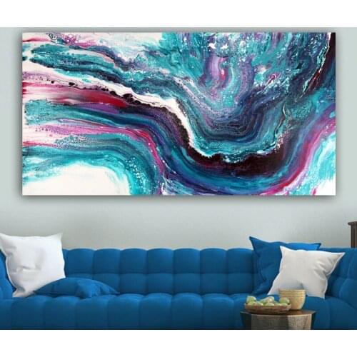 Large Colorful Abstract Quadro Art 5D DIY diamond painting diamond embroidery cross-stitch full square round pattern N285