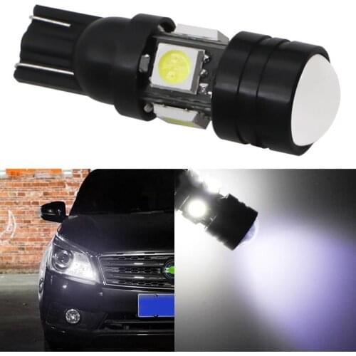 T10 W5w 194 5050 + High Power 1.5W 4 + 1smd Width Lamp Instrument Lamp License Plate Lamp LED Clearance Sale Items