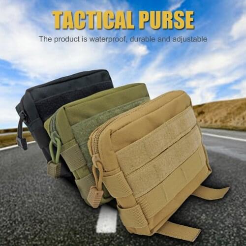 Mini Nylon Tactical Military Modular Molle Pouch Waist Bag Camo Multifunction Casual Waist Pack Utility Tools Mobile Phone Case