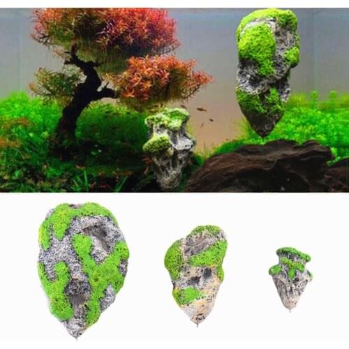 Simulation Floating Rock Suspended Artificial Stone Aquarium Decor Fish Tank Ornament Floating Pumice Flying Rock Decoration