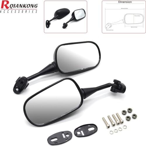 Motorcycle Rearview Mirror Racing Sport Bike Back Side Mirrors for Suzuki GSXR600 GSXR1000 GSXR750 TL1000R SV1000 S GSX1250F