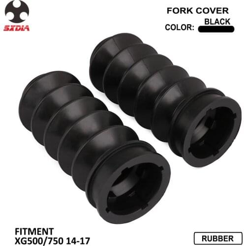 Motorcycle Rubber Front Fork Cover Shock Absorber Boots For Harley Davidson Street XG750 XG500 XG 750 500 2014 2015 2016 2017