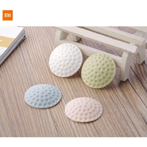 Xiaomi mijia Door Pads Silicone Rubber Door Stopper Self Adhesive Wall Protectors Anti-collision Crash Silent Protective Pad