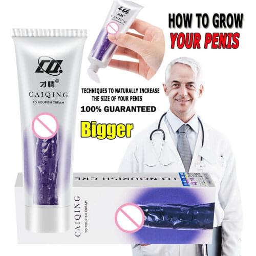 Natural 50ml Male Enhancement Cream Penis Bigger Thicker Extend Penis Sexy Massage Cream Long Lasting