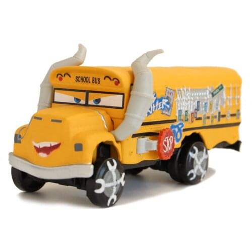 Pixar Cars 2 Diecasts Toy Vehicles Frank Combine Harvester Bullfighter Bulldozer Chewall Metal Car Toy Kids Children Gift