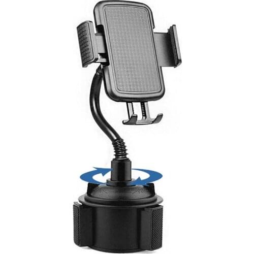 360 Degree Universal Stand Holder Compatible For Mobile Cell Smart Phone Adjustable Car Cup Cradle Holder Stand Bracket