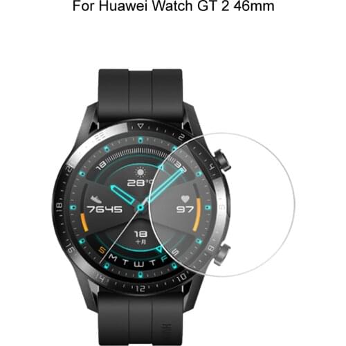 For Huawei Watch GT 2 46mm Smart Watch Screen Protector Protective Tempered Glass Film Explosion-proof