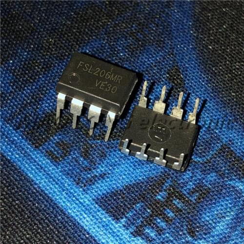 5PCS/LOT FSL206MR FSL206 FSL206MRN DIP-8 DIP8 Brand New Original LCD Power Management IC In Stock