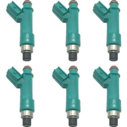6Pcs Car Fuel injector for Toyota Camry Corolla RAV4 Wish Rukus Previa Aurion Avensis Lexus ES240/350 OEM 23250-28080 2320928080