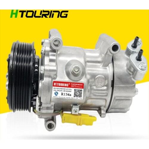 For SANDEN SD6V12 CAR AC COMPRESSOR for MINI CLUBMAN R55 R56 R57 Cooper D S SD 2758433 6942501 64529223392 64526942501 1457F