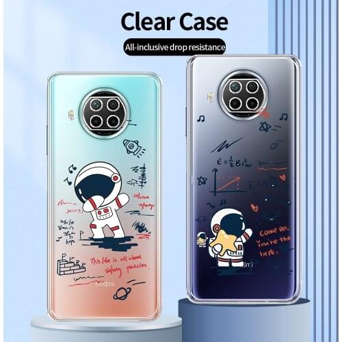 For Xiaomi Mi 10T Case Transparent Soft Cover For Mi 10i Phone Shell on Mi 10T Pro Clear Protective Case For Xiaomi Mi 10T Lite