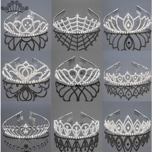 2019 Luxury Wedding Bridal Crystal Tiaras and Crowns Princess Queen Pageant Prom Tiara Headband Wedding Hair Accessories