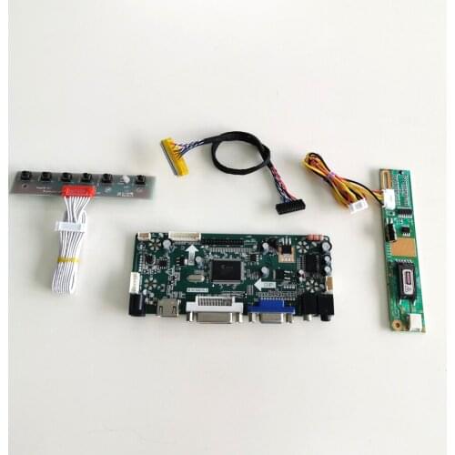 For HSD150PU13-A HSD150PU15-A M.NT68676 controller drive board 1600*1200 15" DVI VGA LVDS 30Pin CCFL LCD monitor panel kit