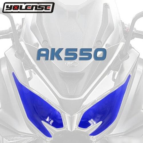 For KYMCO AK550 AK 500 2017 2018 Motorcycle Headlight Guard Head Light Shield Screen Lens Cover Protector