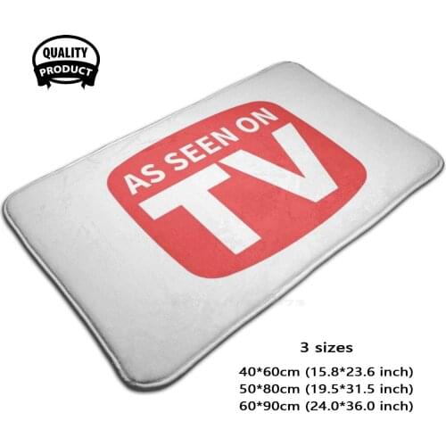 As Seen On Tv - Really! 3D Soft Non-Slip Mat Rug Carpet Foot Pad Seen Tv Te Ion Shows Show Retro Sales Sale Advertising Promo