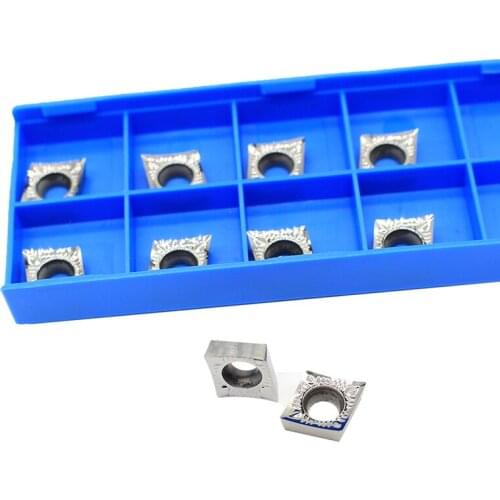 CCGT09T302 AK H01 Aluminum cutter blade Insert Cutting Tool turning tool CNC Tools AL +TIN Alloy wood