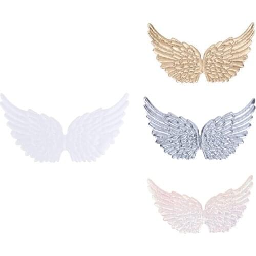 Best 12 Ironing Patches, Angel Wings Embroidered Patch Appliques, DIY Craft Decorative Sewing Clothes Patches