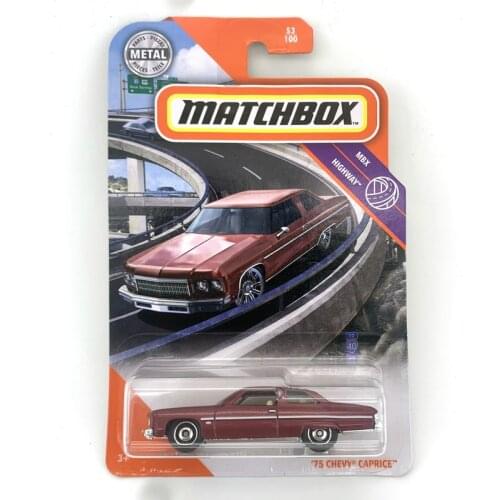 2020 Matchbox Cars 1:64 Car 75 CHEVY CAPRICE Metal Diecast Alloy Model Car Toy Vehicles