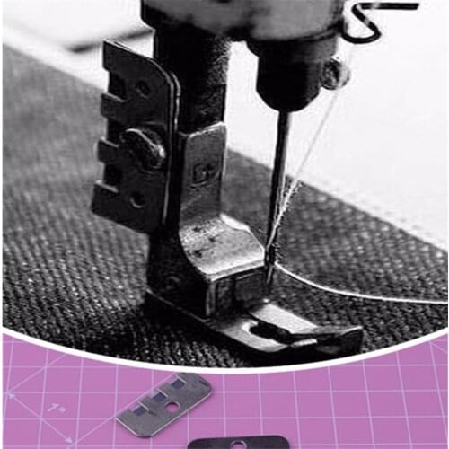 Industrial sewing machine parts Thread Cutter flatcar sewing machine steel king secant blade fixed presser foot2.8CM*1.2CM 10PCS