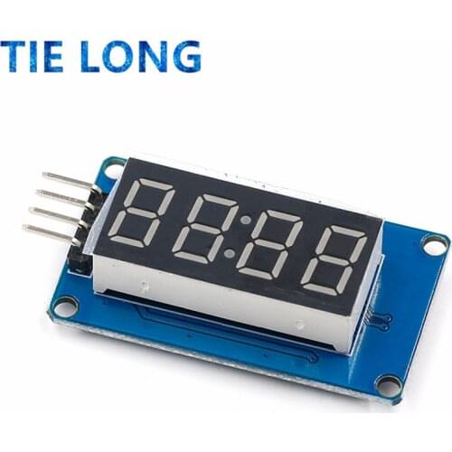 TM1637 LED Display Module For Arduino 7 Segment 4 Bits 0.36 Inch Clock RED Anode Digital Tube Four Serial Driver Board Pack