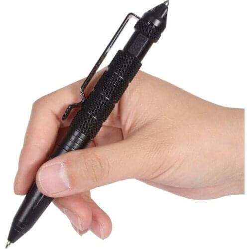 High Quality defence personal Tactical Pen Tool Multipurpose Aviation Aluminum Anti-skid Portable survival pen Self Defense Pen