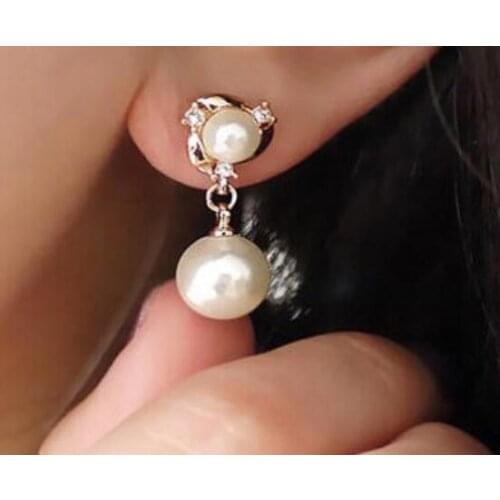 Wholesale 4Pair 8PC Mens Women Earrings New Arrival Square and Drop Shape Cut Jewelry Stud Earrings For Women Jewelr