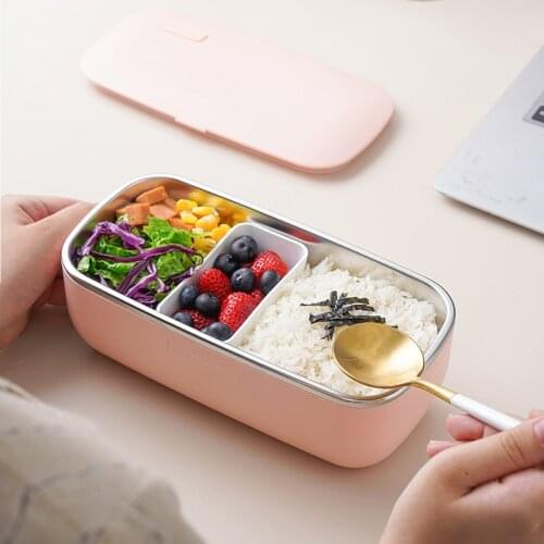 1000ML Electric Lunch Box Water Free Portable Lunch Heating Box Rice Cooker Constant Temperature Heating Mini Food Warmer 24V
