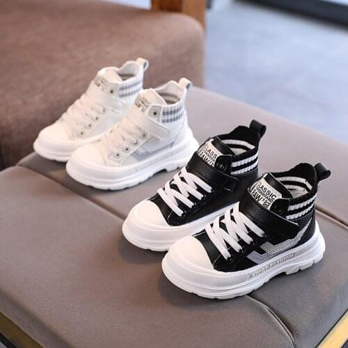 2021 Autumn/winter new Korean version of 100 childrens shoes childrens Martin boots