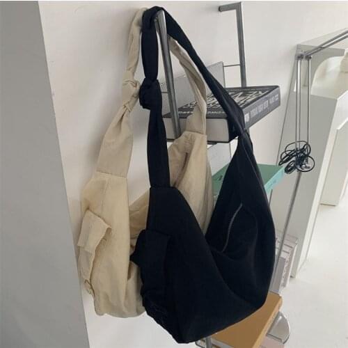2021 Womens Shopper Shopping Bag Shoulder Bag Female Hand Bags Environmental Storage Reusable Foldable Tote Bag