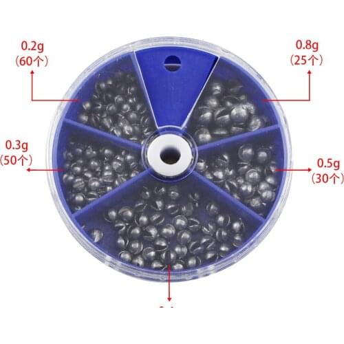 205 PCs/Lot Fishing Tackles Box Accessories Kit Set With Hooks Snap Sinker Weight For Carp Bait Lure Ice Winter Accessoires