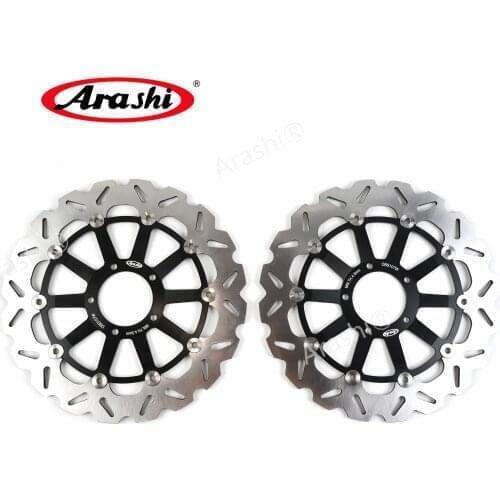 ARASHI CNC Motorcycle Front Brake Rotors Brake Disc For DUCATI HYPERMOTARD 939 / HYPERMOTARD SP 939 2016 2017 Floating Disks
