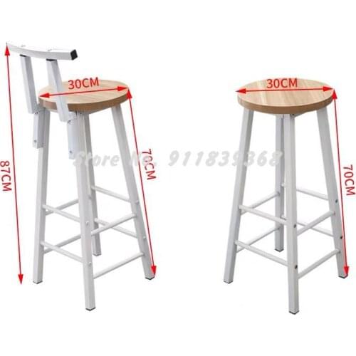Bar Chair High Stool Bar Chair Bar Stool High Stool Bar Stool Net Red Simple High Chair Bar Stool Simple