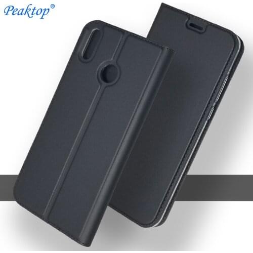 Honor 8X Case Peaktop Leather Wallet Coque For Huawei Honor 8X Case Flip Leather Cover For Huawei Honor 8 Lite 8S 8A Phone Cases