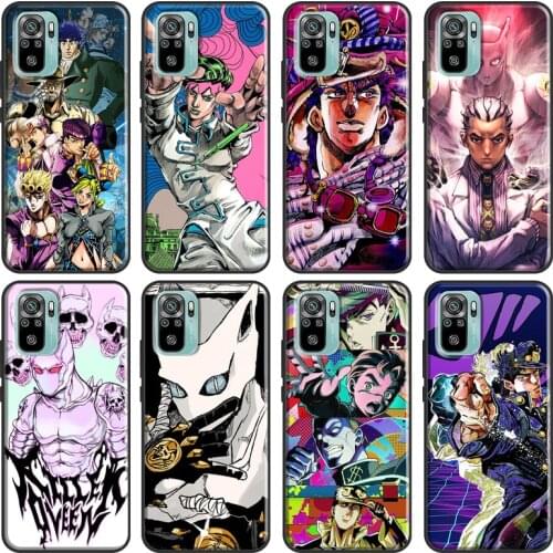 Kira Yoshikage Killer Queen JoJo Case For Xiaomi Redmi Note 10 Pro 8 7 K40 8T 9S 9C 9A 8A 7A 9T Note 9 8 Pro Phone Cover