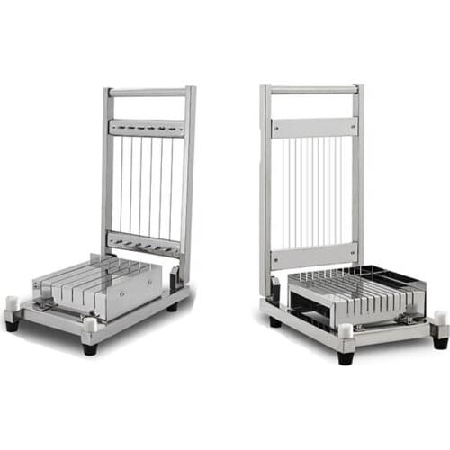 Manual Chocolate Slir Dividing Tool Chocolate Guitar Cutter Stainless Steel Fondant Truffle Soft Food Cutting Machine