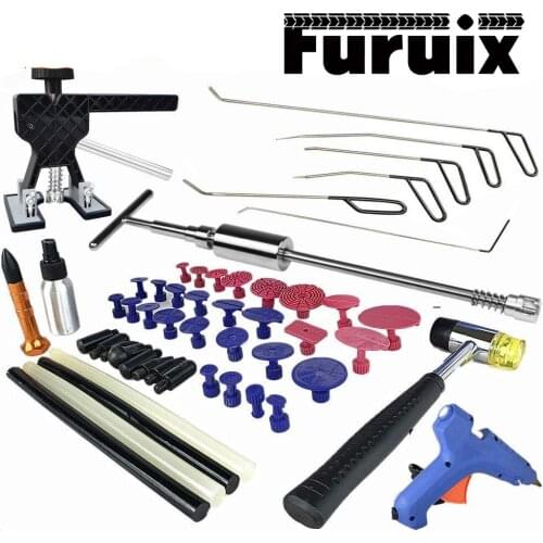 Dent Remover Tools Paintless Dent Repair Kit Dent Lifter Puller for Car Ding Hail Dent Removal