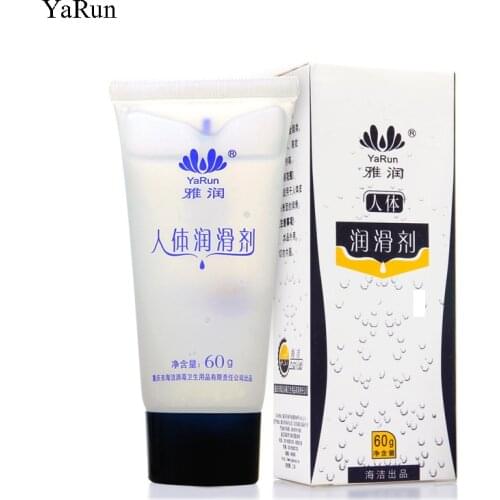 YaRun 60g Adult Sex Lubricants,Water-soluble Body Lubricant Sex Products Anal Massage Drawing Lubricants Smooth