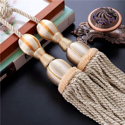 Multi Color Optional 69 CM Decorative Tassels High Quality Tieback for Curtains