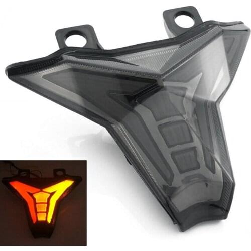 Motorcycle LED rear lights rear brake light steering signal assembly for CQS Kawasaki 2014-2016 z1000/2016 zx10r